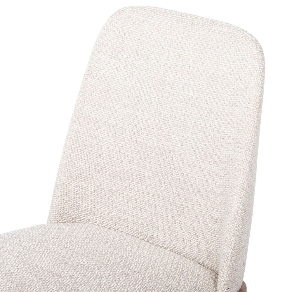 Four Hands Bryce Armless Dining Chair with Gibson Wheat Cushion in Light Honey, , large