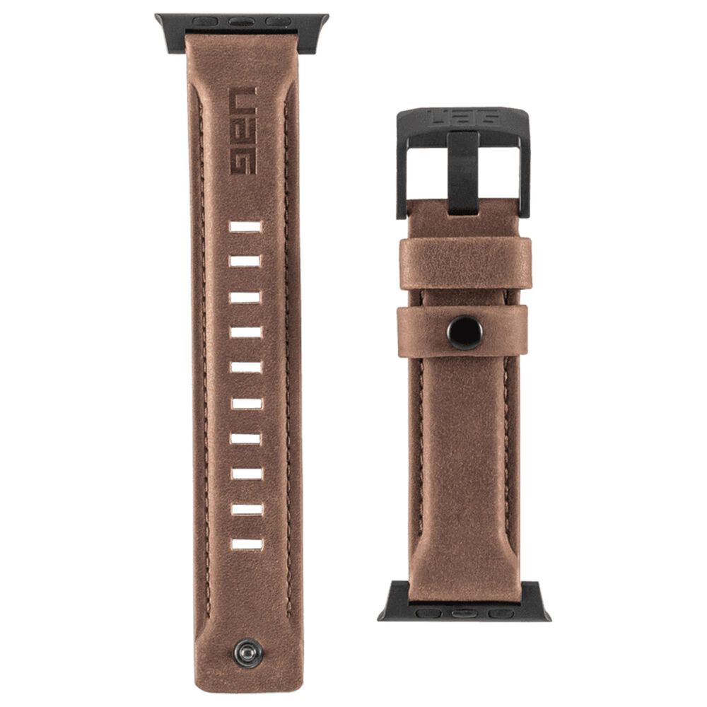 UAG Leather Watchband For Apple Watch 40mm / 38mm in Brown, , large