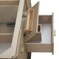 James Martin Vanities Lucian 48" Single Bathroom Vanity in Pebble Oak with 3 cm Victorian Silver Quartz Top, Rectangular Sink and FreePower Wireless Charger, , large