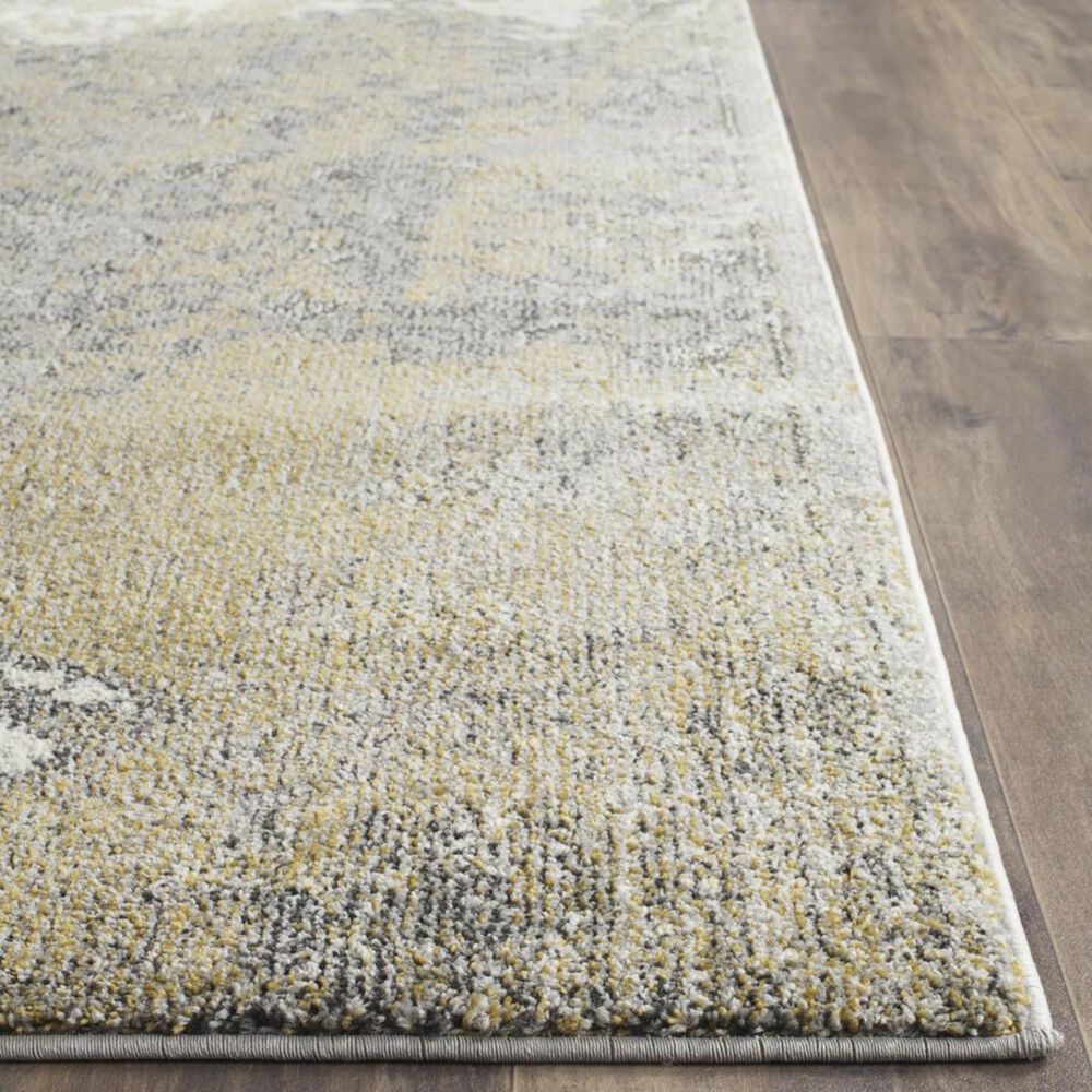 Safavieh Monaco MNC219S 4&#39; x 5&#39;7&quot; Ivory and Grey Area Rug, , large