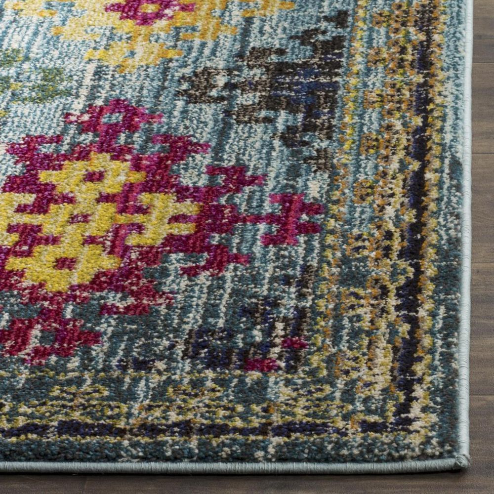 Safavieh Monaco MNC244N 4&#39; x 5&#39;7&quot; Blue Area Rug, , large