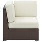 Homestyles Palm Springs 3-Piece Patio Set with Storage Table in Brown, , large