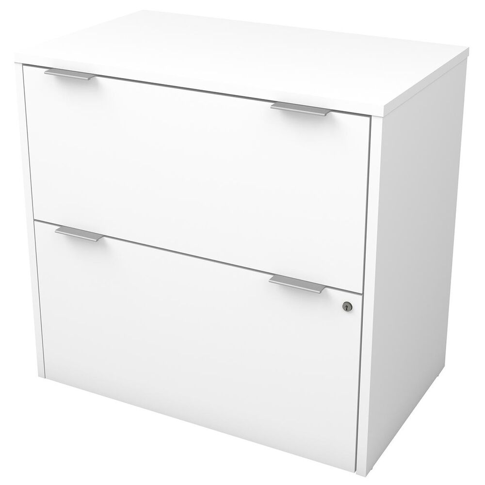 Bestar i3 Plus Lateral File in White, , large
