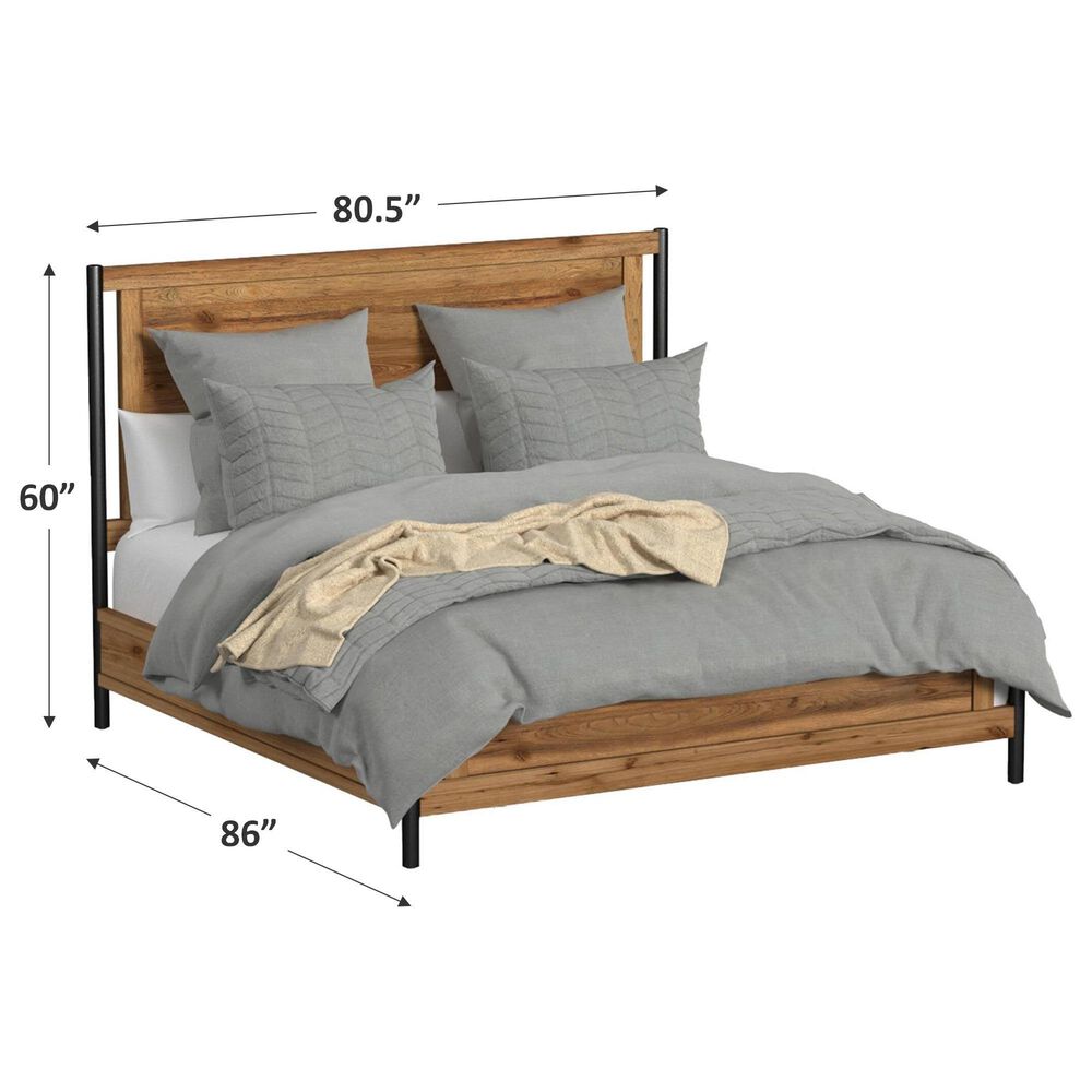 Hawthorne Furniture Norcross King Panel Bed in Hickory, , large