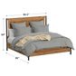 Hawthorne Furniture Norcross King Panel Bed in Hickory, , large