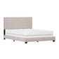Richlands Furniture Willow Queen Upholstered Panel Bed in Gray Fog, , large