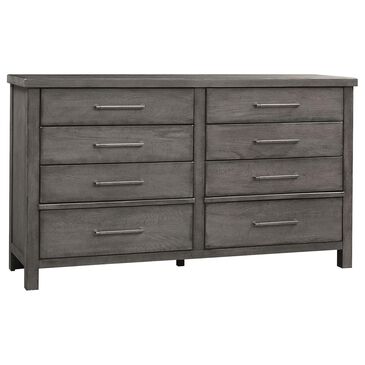 Belle Furnishings Modern Farmhouse 8 Drawer Dresser in Dusty Charcoal, , large