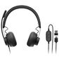 Logitech Zone 750 Wired Headset in Black, , large