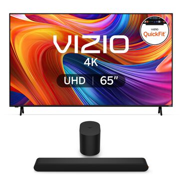 VIZIO 65 4K HDR Smart TV w/ 2.1 Soundbar, , large