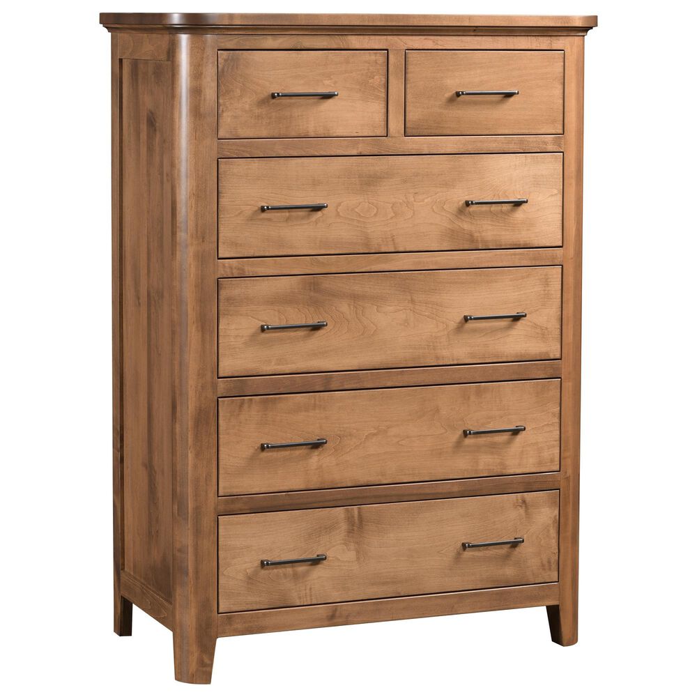 Briarwood Restful Retreat 6 Drawer Chest in Iced Coffee, , large
