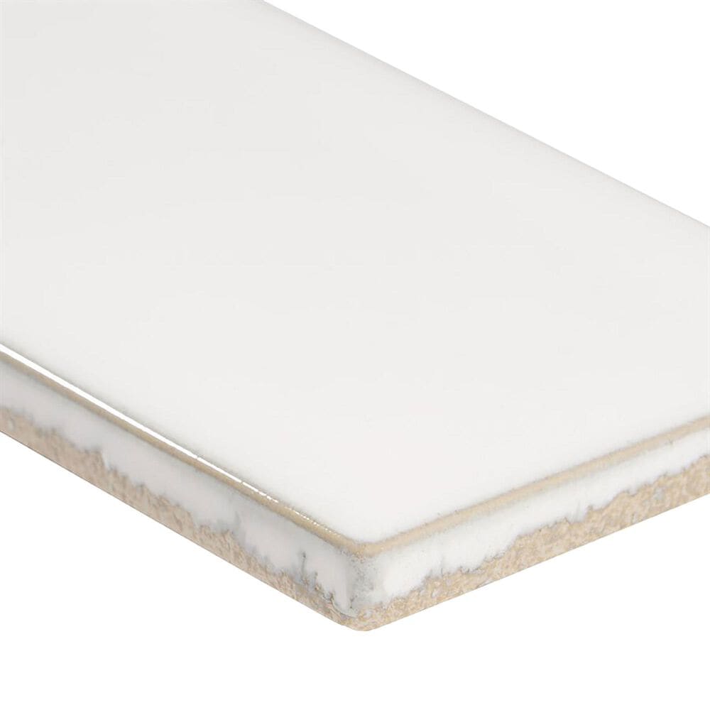 Soho Studio Baroque Natural 3&quot; x 6&quot; Ceramic Tile, , large
