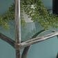 Ashley Ryandale 5-Shelf Bookcase in Antiqued Pewter and Clear, , large