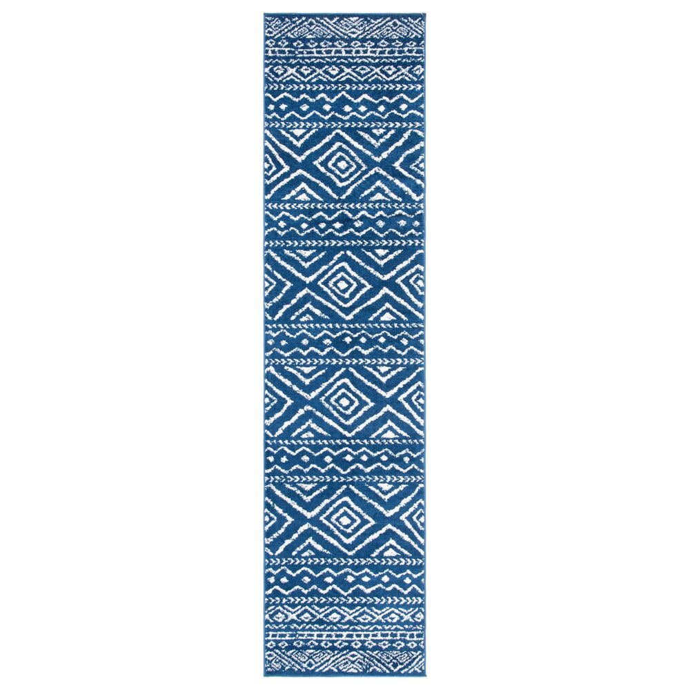 Safavieh Tulum 2" x 9" Dark Blue  Runner, , large