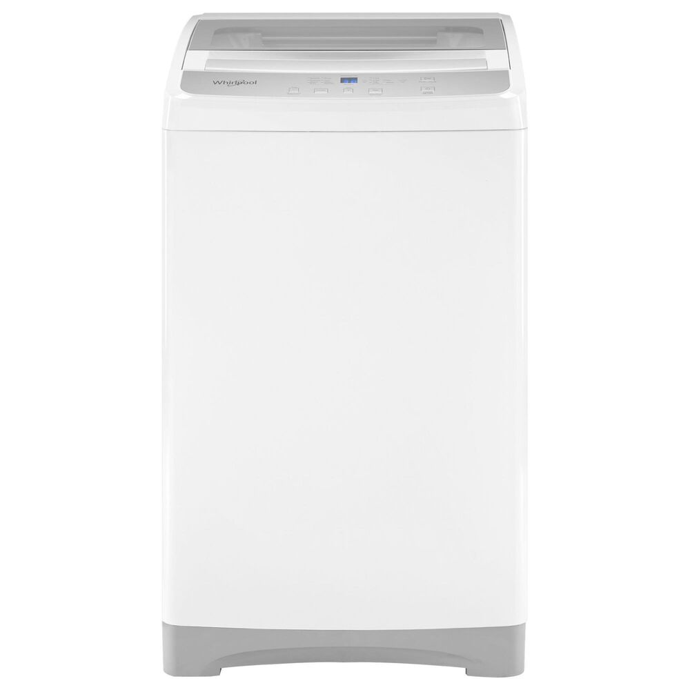 Whirlpool 1.6 Cu. Ft. Compact Top Load Washer with Flexible Installation in White, , large