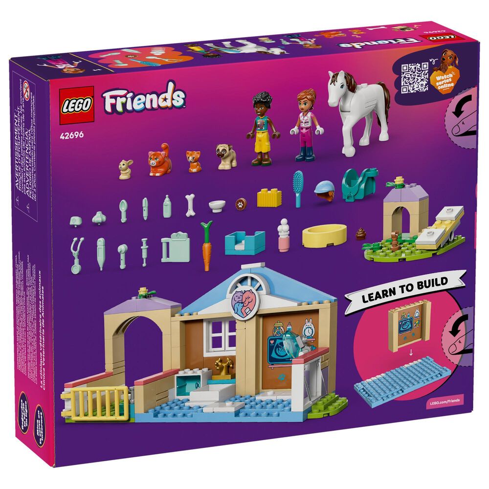 LEGO Friends Animal Vet Clinic Building Set, , large
