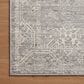 Loloi Indra 5" x 7"10" Silver and Ivory Area Rug, , large