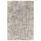 Surya Cardiff CDF-2301 Light Gray, Charcoal, Light Beige, Tan and Dark Blue 12" x 15" Area Rug, , large