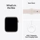 Apple Watch SE 3 (GPS) 44mm Starlight Aluminum Case with Starlight Sport Band - M/L - Starlight - (2025)(Pre-Order), , large