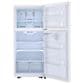 LG 20 Cu. Ft. Top Freezer Refrigerator in Smooth White, , large