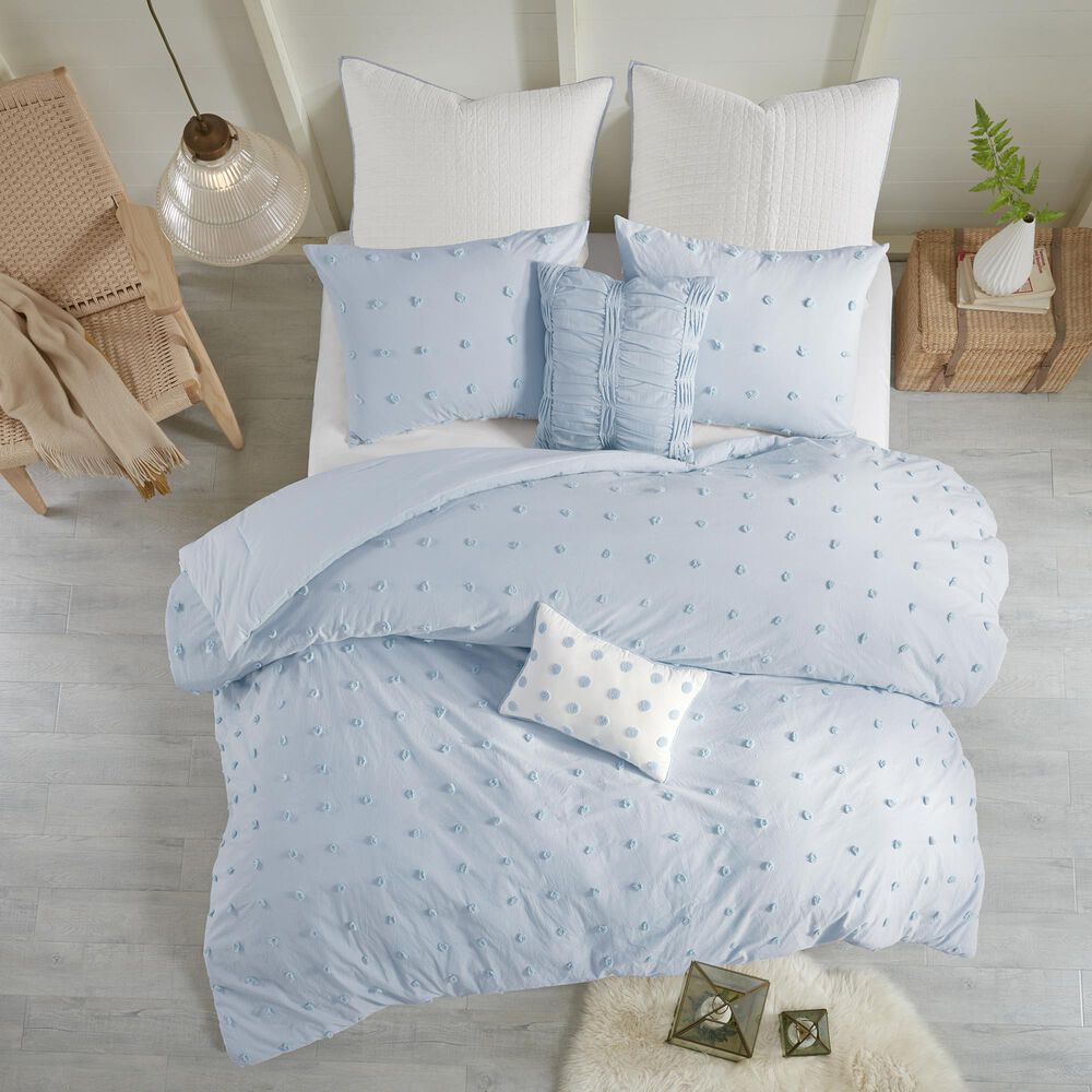 Hampton Park Brooklyn 7-Piece King/California King Comforter Set in Blue, , large