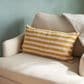 Napa Home and Garden Grant 12" x 22" Indoor/Outdoor Lumbar Pillow in Blue and Ecru, , large