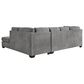 Ashley 5-Piece Living Room Set in Gray, , large