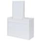 Coaster Bunbury Makeup Vanity Table Set in White, , large