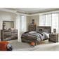 Ashley Derekson 5 Piece Full Panel Bedroom Set in Gray, , large