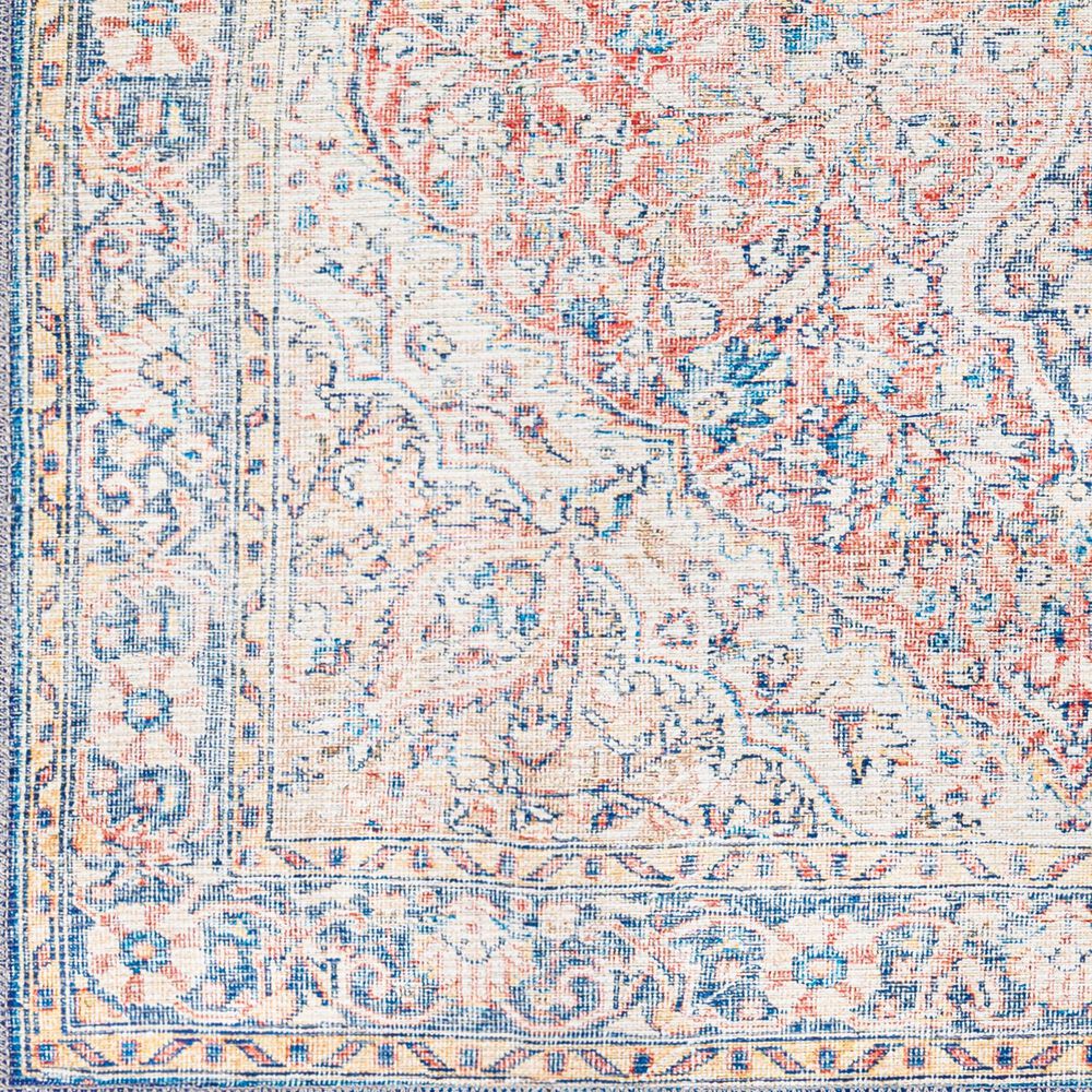 Surya Colin 5&#39;3&quot; x 7&#39;3&quot; Red, Blue, Tan, Yellow and Cream Area Rug, , large