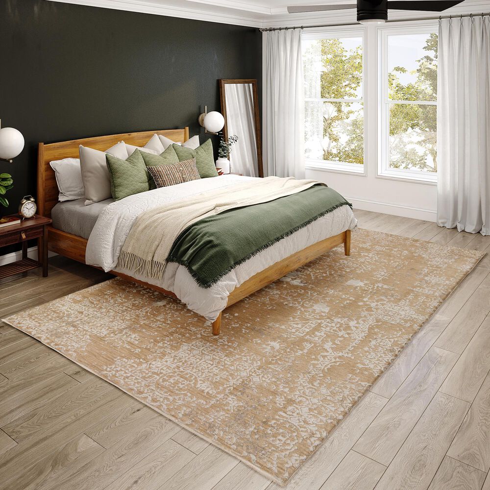 Dalyn Rug Company Antalya 3&#39;3&quot; x 5&#39;3&quot; Flax Area Rug, , large