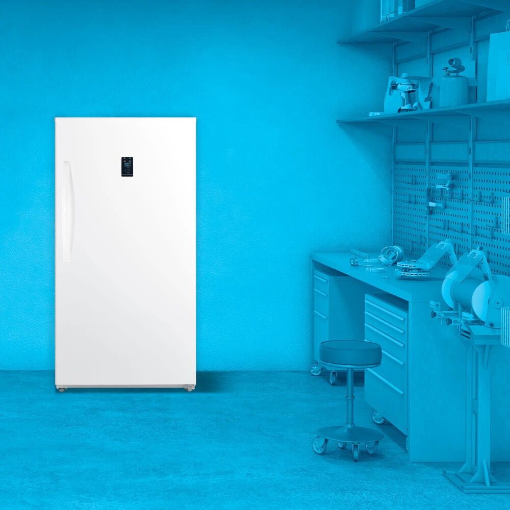 Element 17 Cu. Ft. Upright Convertible Freezer in White, , large
