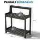 HOMLUX Outdoor Storage Potting Bench in Grey, , large