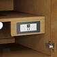 James Martin Hudson 48" Single Bathroom Vanity in Honey Oak with 3 cm Parisien Bleu Silestone Top, Rectangular Sink and FreePower Wireless Charger, , large