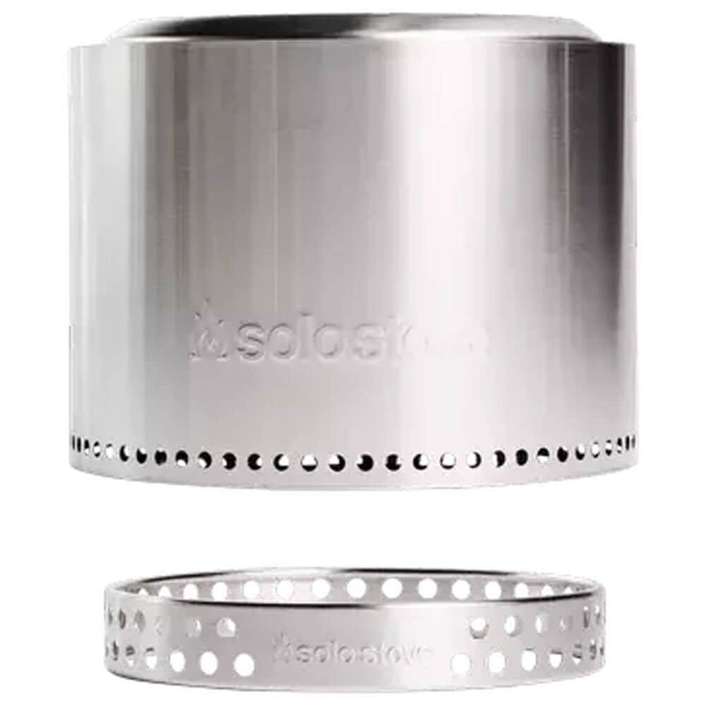 SoloStove Bonfire Fire Pit with Stand 2.0 in Stainless Steel, , large