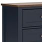 Ashley Landocken 6-Drawer Dresser in Dark Slate Blue and Light Brown, , large