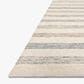 Chris Loves Julia x Loloi Chris 2"6" x 7"6" Ivory and Slate Runner, , large