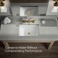 Kohler Riff Widespread Bathroom Sink Faucet in Vibrant Brushed Moderne Brass, , large
