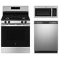 GE Appliances 3 Piece Kitchen Package in Stainless Steel, , large
