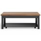 Legends Home Essex Coffee Table in Seal Skin and Whiskey, , large