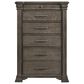 Mayberry Hill Kings Court 5 Piece King Panel Bedroom Set in Grey, , large
