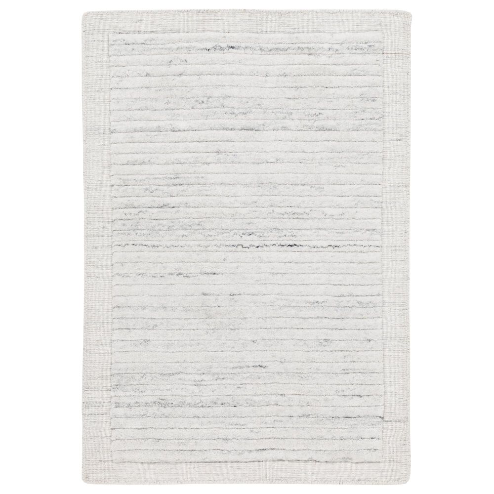 Surya Yasmin 5" x 7"6" Cream, Black and Gray Area Rug, , large
