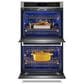 KitchenAid 2-Piece Kitchen Package with 30" Double Wall Oven and 36" Electric Cooktop in Stainless Steel, , large