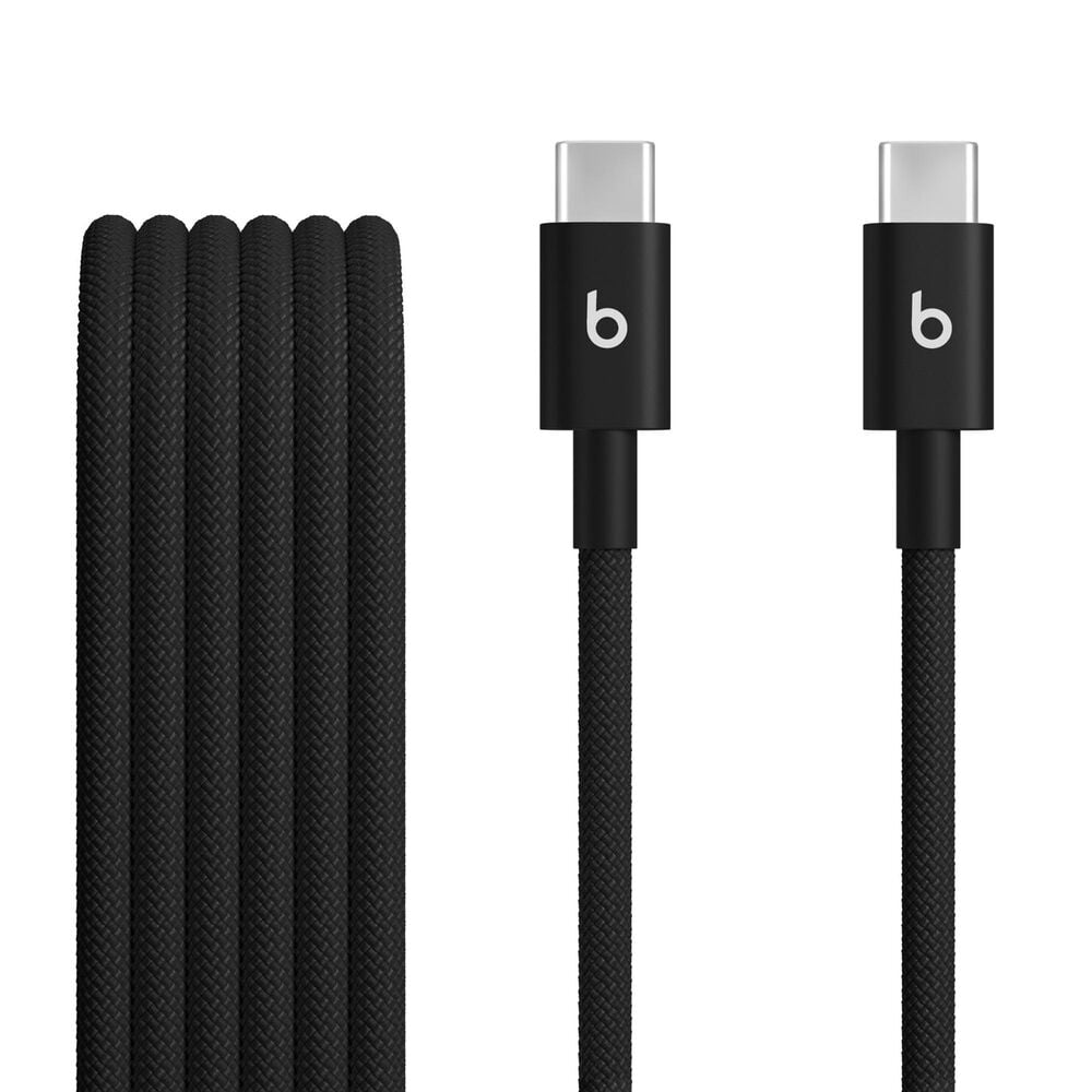 Beats 1.5-Meter USB?C to USB?C Woven Cable in Bolt Black, , large