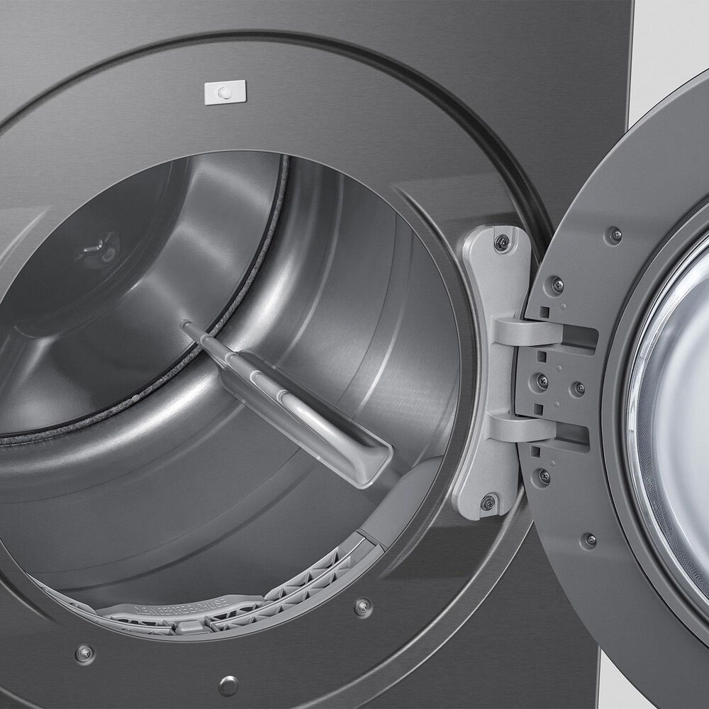 Samsung Bespoke 7.6 Cu. Ft. Ultra Capacity Front Load Electric Dryer with AI Home and AI OptiDry+ in Dark Steel, , large