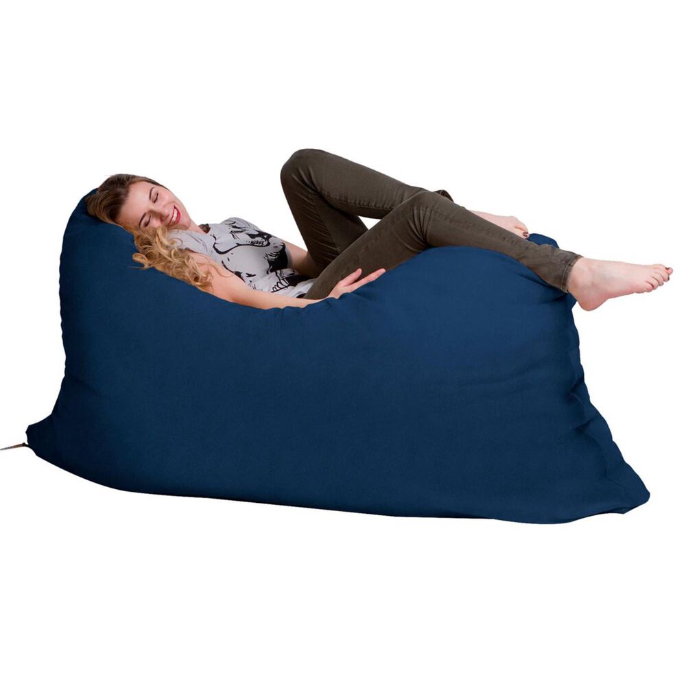 Jaxx 5.5&#39; Pillow Bean Bag Pillow in Navy, , large