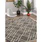 Amer Rugs Vista 9" x 13" Khaki Area Rug, , large