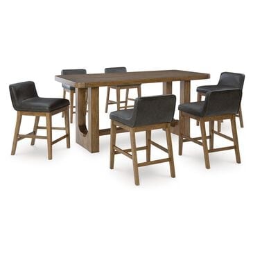 Millenium Cabalynn Counter Dining Table and 6 Stools in Two Tone, , large