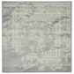 Safavieh Adirondack ADR101T-6SQ 6" x 6"  Slate/Ivory Square Rug, , large