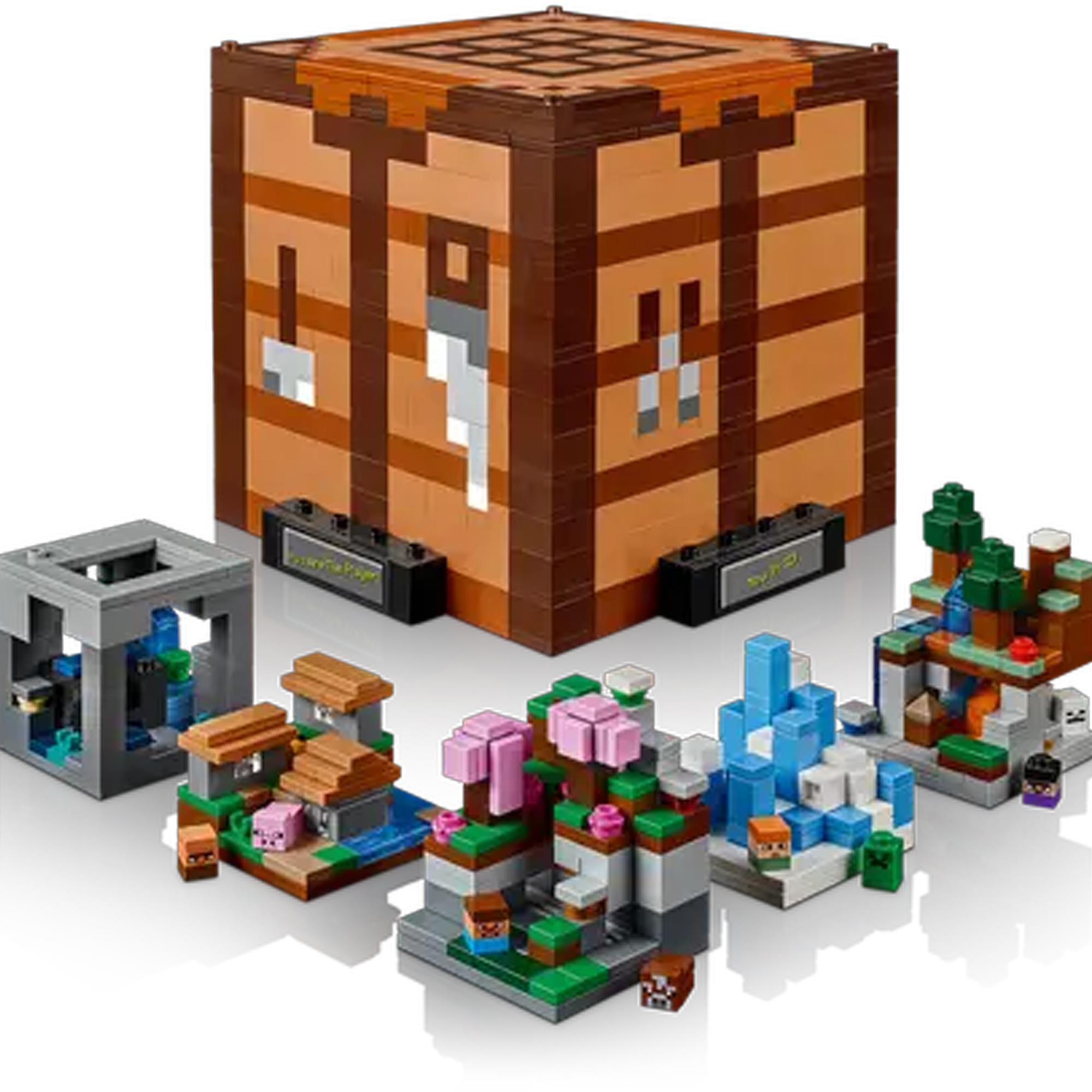 Lego minecraft crafting table new arrivals