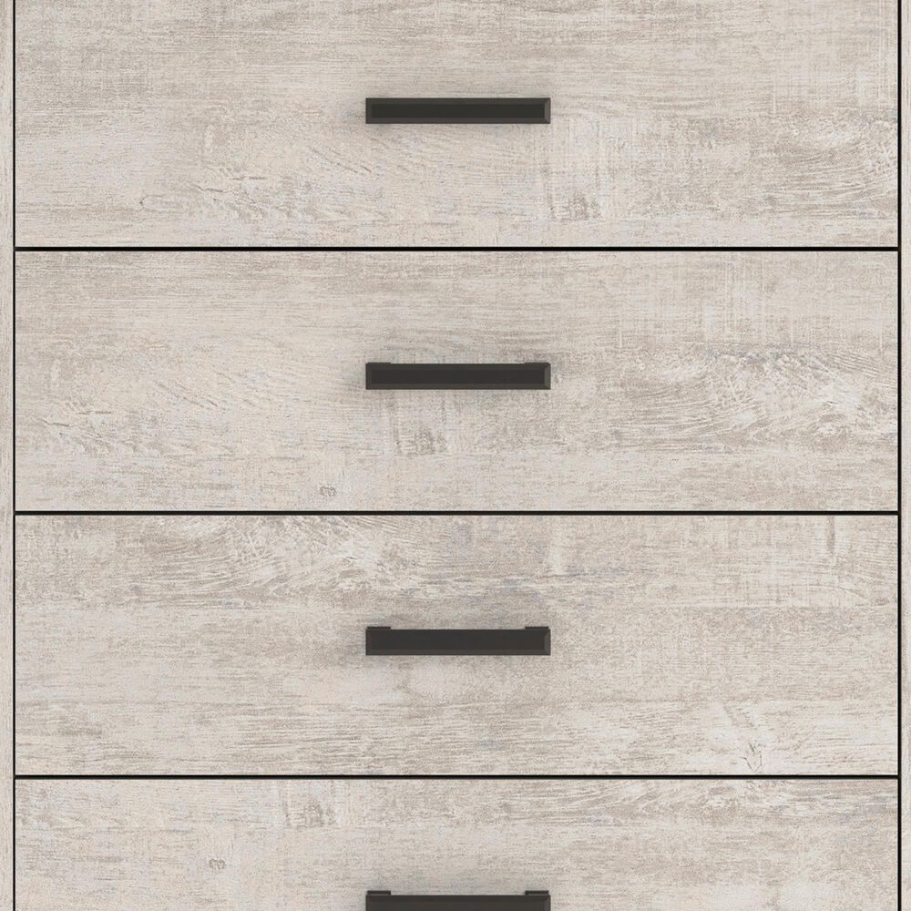 Ashley Shawburn 5-Drawer Chest in Light Gray, , large